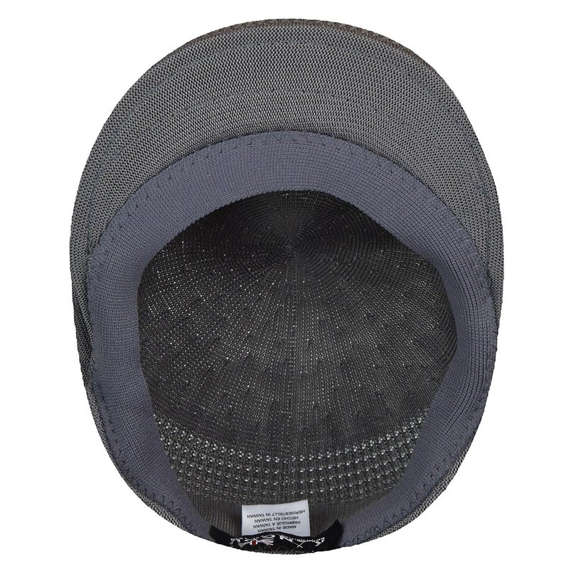Kangol Tropic 504 Ventair Flat Cap for Men and Women, Medium, Charcoal - Image 5